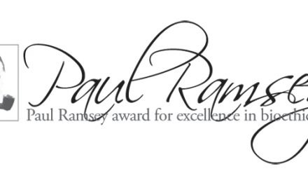Paul Ramsey Award Winner
