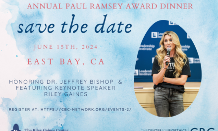 Get Tickets to the Paul Ramsey Award Dinner with Riley Gaines